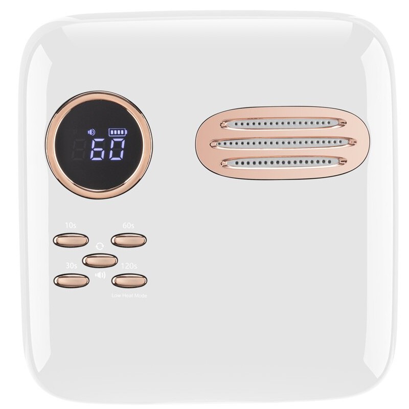M&R 701PRO  Cordless Led Nail Lamp,  Wireless Nail Dryer, 72W Rechargeable Led Nail Light, Portable Gel UV Led Nail Lamp with 4 Timer Setting Sensor and LCD Display Green