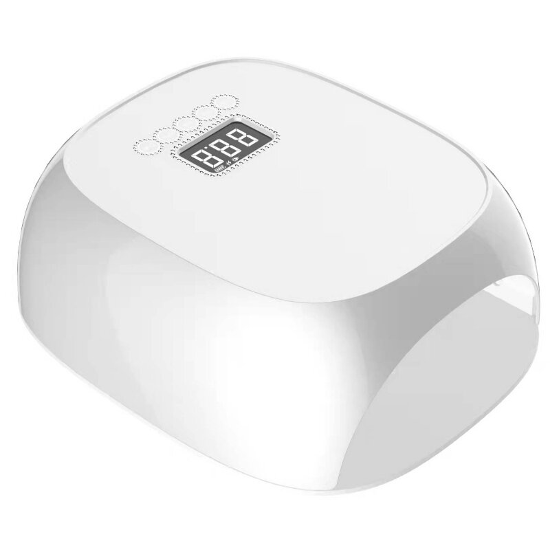 M&R 801PRO  Cordless Led Nail Lamp,  Wireless Nail Dryer, 72W Rechargeable Led Nail Light, Portable Gel UV Led Nail Lamp with 4 Timer Setting Sensor and LCD Display Green