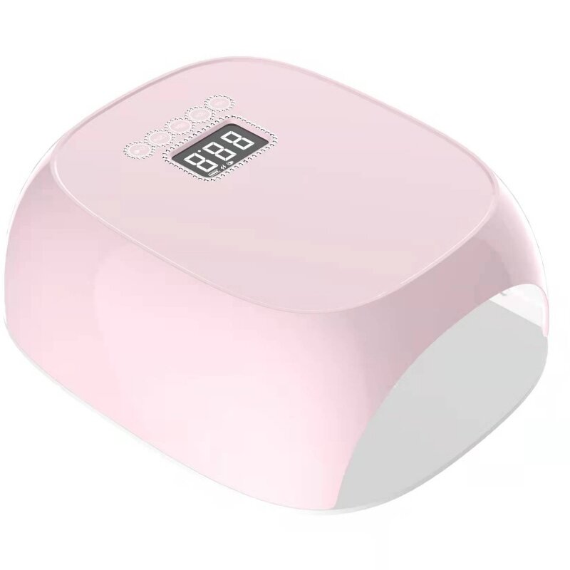 M&R 801PRO  Cordless Led Nail Lamp,  Wireless Nail Dryer, 72W Rechargeable Led Nail Light, Portable Gel UV Led Nail Lamp with 4 Timer Setting Sensor and LCD Display Green